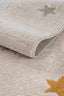 Kinderteppich Sterne – Beige – maschinell gewebt, Flor 100 % Polyester – Ansicht 5
