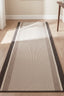 Küchenläufer Linea – Creme-Braun – maschinell gewebt, Flor 100 % Polypropylen – Ansicht 6