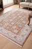 Teppich Afife – Terrakotta – maschinell gewebt, Flor 100 % Polyester