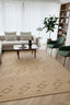 Teppich Aselya – Beige – maschinell gewebt, Flor 100 % Polypropylen