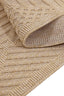 Teppich Fava – Beige – maschinell gewebt, Flor 100 % Polypropylen – Ansicht 3