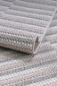 Teppich Grove – Grau-Rosé – maschinell gewebt, Flor 100 % Polyester – Ansicht 3