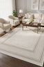 Teppich Latin – Beige – maschinell gewebt, Flor 100 % Polyester – Ansicht 2