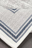 Teppich Latin – Creme-Blau – maschinell gewebt, Flor 100 % Polyester – Ansicht 3