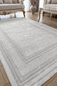 Teppich Latin – Grau – maschinell gewebt, Flor 100 % Polyester