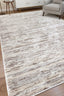 Teppich Lines – Beige – maschinell gewebt, Flor 100 % Polyester