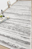 Teppich Lines – Grau – maschinell gewebt, Flor 100 % Polyester – Ansicht 3