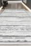Teppich Lines – Grau – maschinell gewebt, Flor 100 % Polyester – Ansicht 4