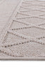 Teppich Nordic – Beige – maschinell gewebt, Flor 100 % Polyester – Ansicht 4