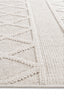 Teppich Nordic – Creme – maschinell gewebt, Flor 100 % Polyester – Ansicht 4