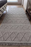 Teppich Nordic – Grau – maschinell gewebt, Flor 100 % Polyester