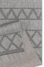 Teppich Skandi – Grau – maschinell gewebt, Flor 100 % Polyester – Ansicht 2
