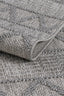 Teppich Skandi – Grau – maschinell gewebt, Flor 100 % Polyester – Ansicht 5