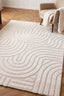 Teppich Softy Welle – Creme – maschinell gewebt, Flor 100 % Polyester – Ansicht 6