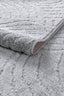 Teppich Wellen – Grau – maschinell gewebt, Flor 100 % Polypropylen – Ansicht 4
